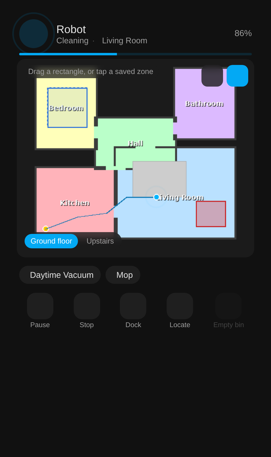 The bundled card, zone mode